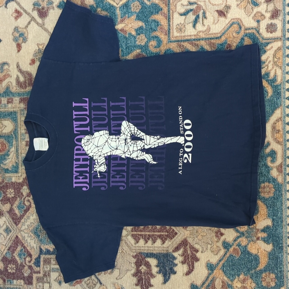 Vintage Jethro Tull A Leg to Stand On 2000 Tour Concert T-shirt size L